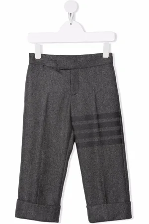 Thom Browne Stripe-print wool trousers