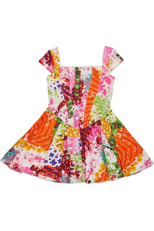 Dsquared2 Paint-splatter dress