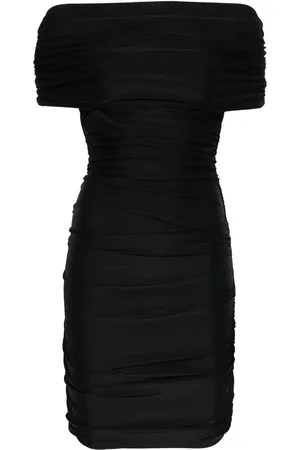 COPERNI Pleated off-shoulder mini dress