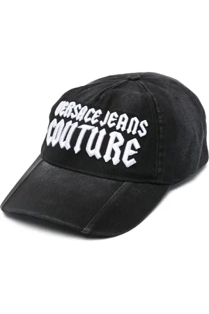 VERSACE Logo-embroidered cap
