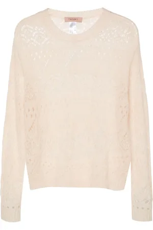 Twin-Set Openwork crochet jumper