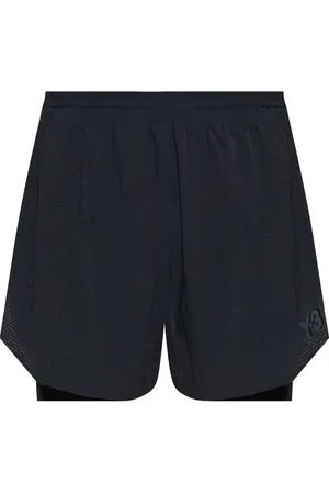 Y-3 Logo-print track shorts