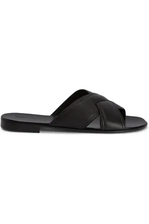 Giuseppe Zanotti Flavio crossover-strap slides