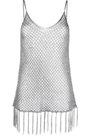DODO BAR OR Taselled crochet top