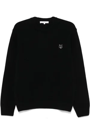 Maison Kitsuné Fox-motif sweater