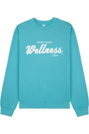 Sporty & Rich Draft logo-print sweatshirt