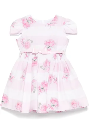 MONNALISA Rose-print dress