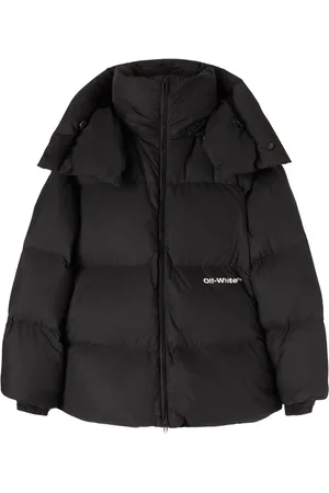 OFF-WHITE Logo-print padded jacket