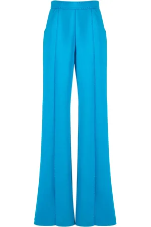 Cynthia Rowley Tonal-stitching wide-leg trousers