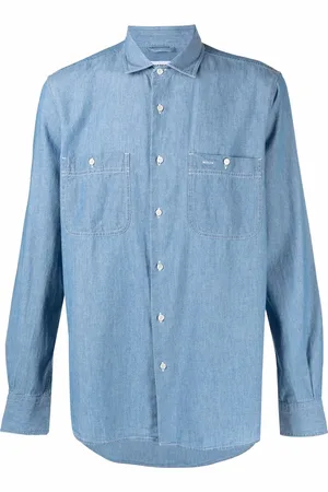 Aspesi Denim button-down shirt