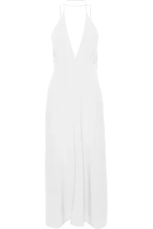 Totême Halterneck silk dress