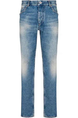 Balmain Mid-rise straight-leg jeans
