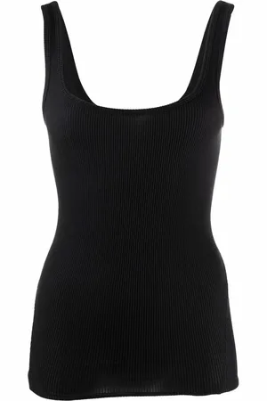 RAG&BONE Ribbed scoop-neck tank top