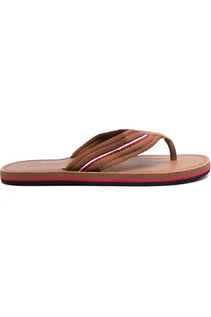 Tommy Hilfiger Stripe-detail flip flops
