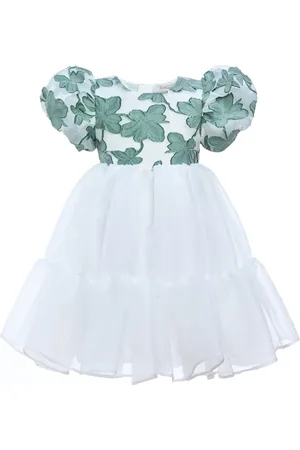 Tulleen Wiona floral-print tulle dress