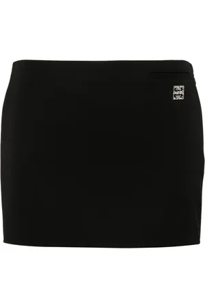 Givenchy 4G-plaque wool miniskirt