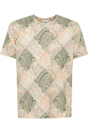 Etro Pegaso-embroidered T-shirt