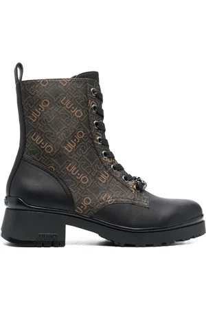 Liu Jo New Nancy monogram-print boots