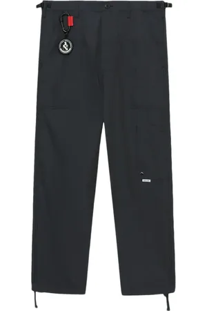 Izzue Logo-appliqu?? straight-leg trousers