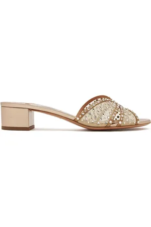 Aquazzura Leather mules