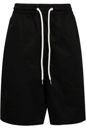 FIVE CM Logo-embroidered cotton shorts