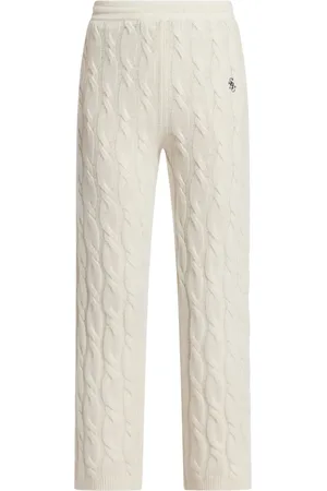 Sporty & Rich Cable-knit trousers
