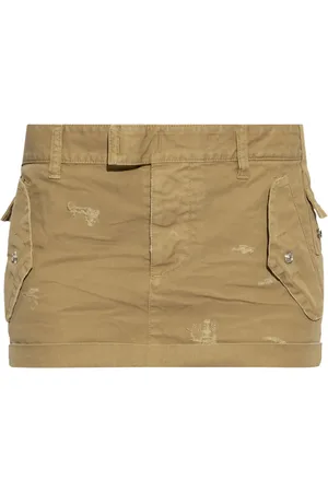 Dsquared2 Distressed-effect mini skirt