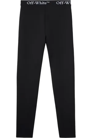 OFF-WHITE Logo-band leggings