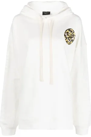 JOSHUA SANDERS Smiley-print drawstring hoodie