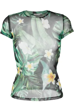 Philipp Plein Sheer graphic-print T-shirt
