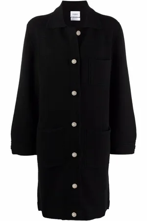 Barrie Single-breasted cashmere-cotton blend coat
