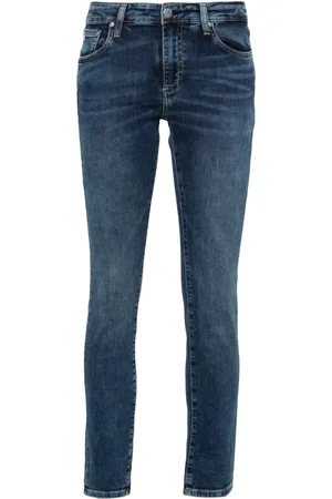 AG Jeans Mid-rise skinny jeans