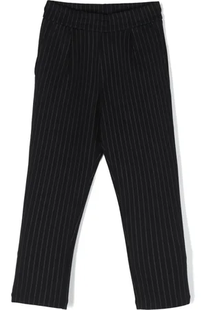 Emporio Armani Striped straight-leg trousers