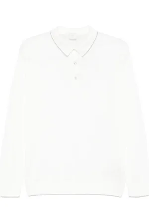 ELEVENTY Fine-knit polo shirt