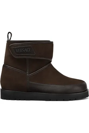 VERSACE Bastion suede boots