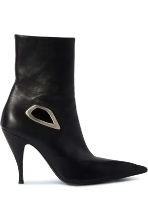OFF-WHITE Crescent ankle boots
