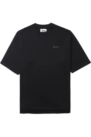 Izzue Logo-plaque cotton T-shirt