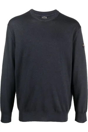 Paul & Shark Round-neck virgin-wool jumper