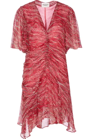 Isabel Marant Vivienne chiffon mini dress