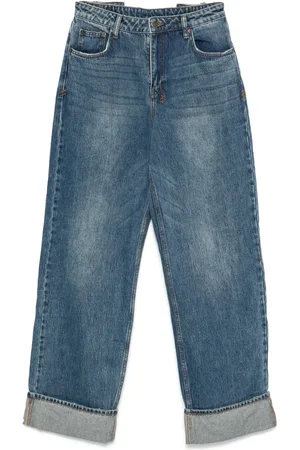 KSUBI Low Rider Cuffed Aged jeans