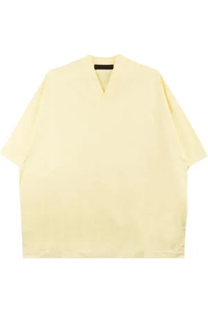 FEAR OF GOD Logo-flocked cotton T-shirt