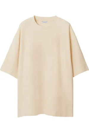 Burberry Logo-jacquard towelling-finish T-Shirt
