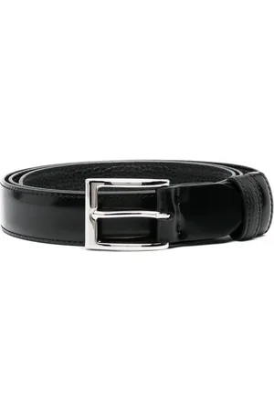 Hogan Polished-finish leather belt