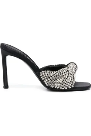 Sergio Rossi Evangelie 95mm crystal-embellished sandals