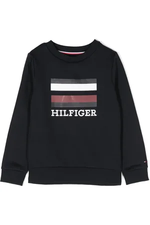 Tommy Hilfiger Logo-print cotton-blend sweatshirt