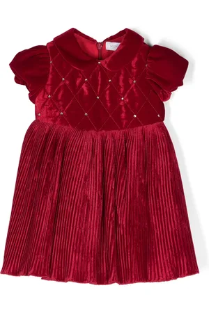 MONNALISA Velvet pliss?? dress