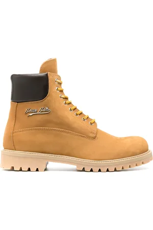 Philipp Plein Lace-up ridged sole boots