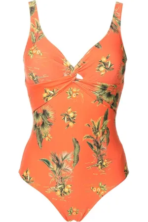Lygia & Nanny Adriana floral-print swimsuit