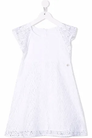 Michael Kors Lace-panelled A-line midi dress