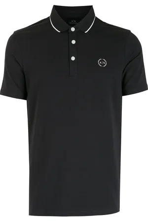 Armani Exchange Logo-print polo shirt
